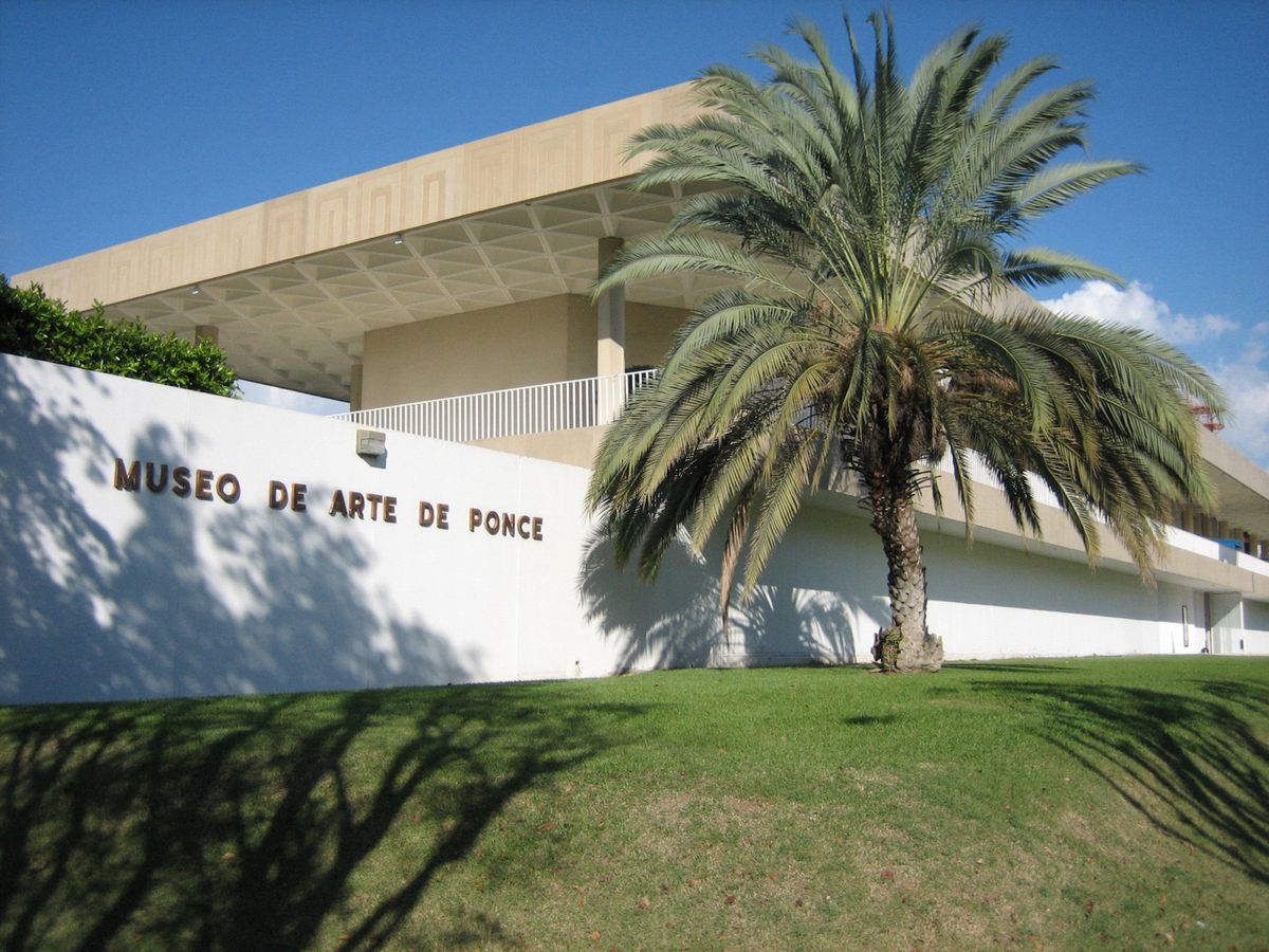 The exterior of the Museo de Arte de Ponce Photo by Oquendo, via Wikimedia