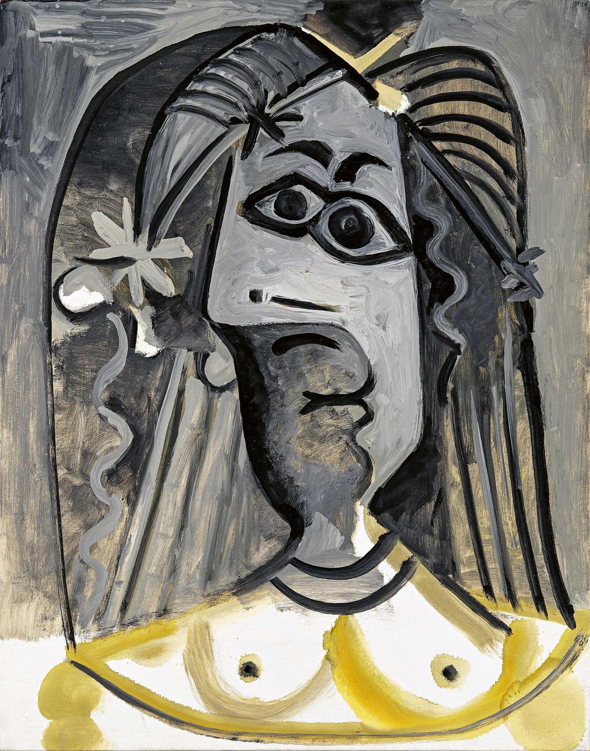 Pablo Picasso, Buste de femme (1971) 