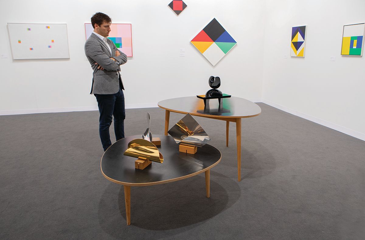 Larkin Erdmann and Galerie Knoell are presenting Max Bill’s work David Owens