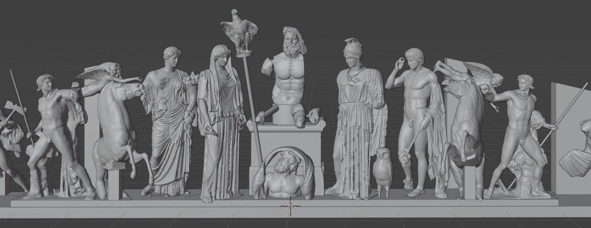 Reconstruction of the figures in the east pediment of the Parthenon
Vinzenz Brinkmann and Ulrike Koch-Brinkmann, 2026. Liebieghaus Skulpturensammlung, Frankfurt am Main