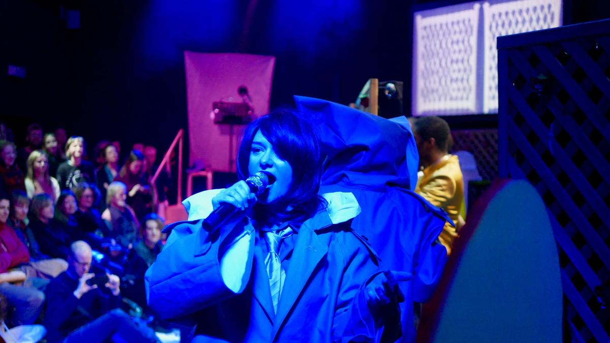 The London-based band Ravioli Me Away performing Courtesy of the artists