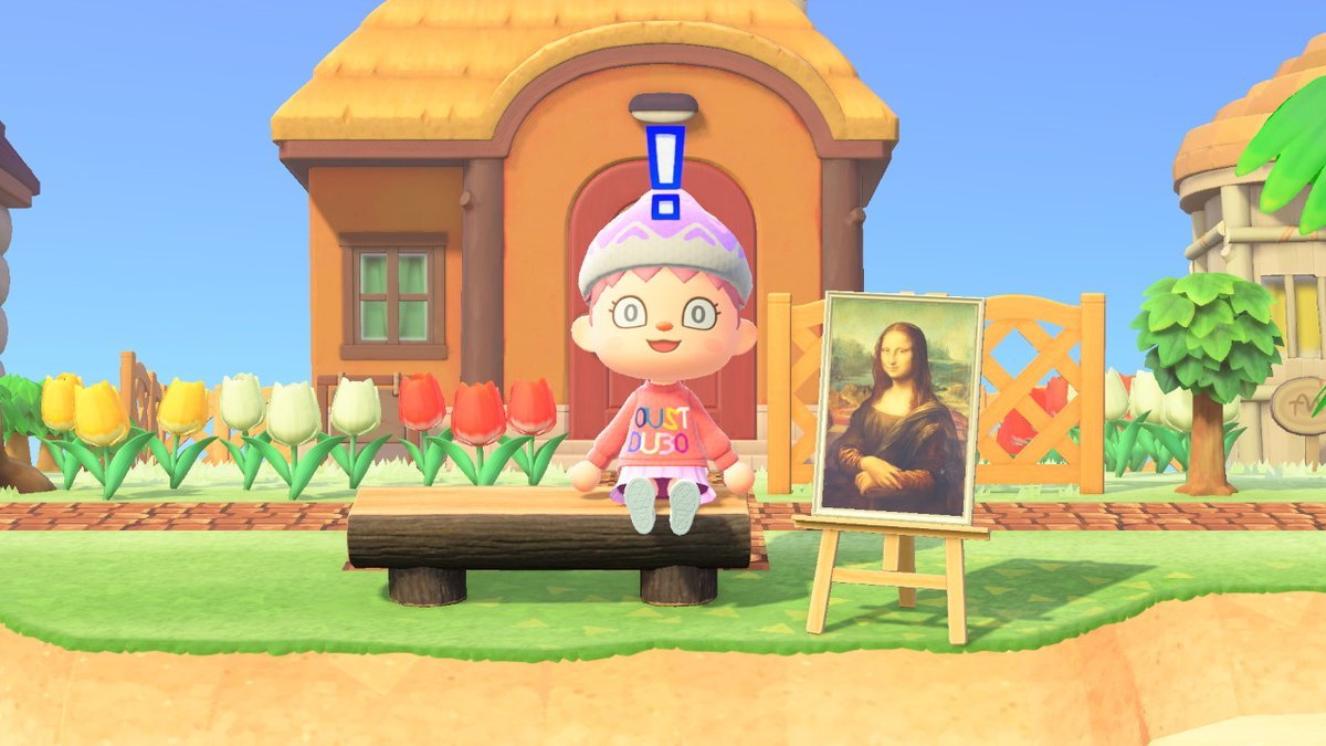 You can buy the Mona Lisa in Animal Crossing: New Horizons https://twitter.com/AcnhLeeloo/status/1253582451034615808