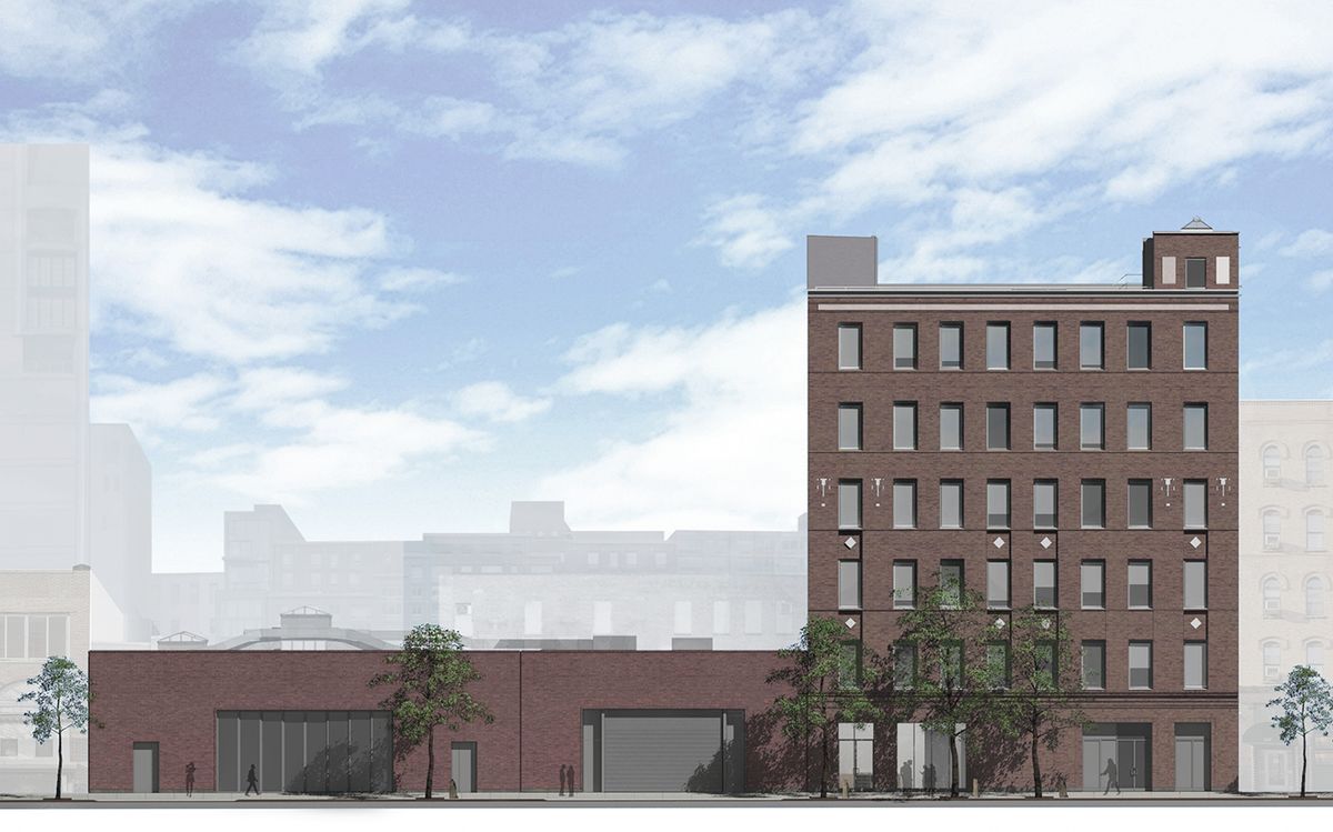 A rendering of Dia Chelsea on West 22nd Street between Tenth and 11th Avenues Courtesy of Dia Art Foundation