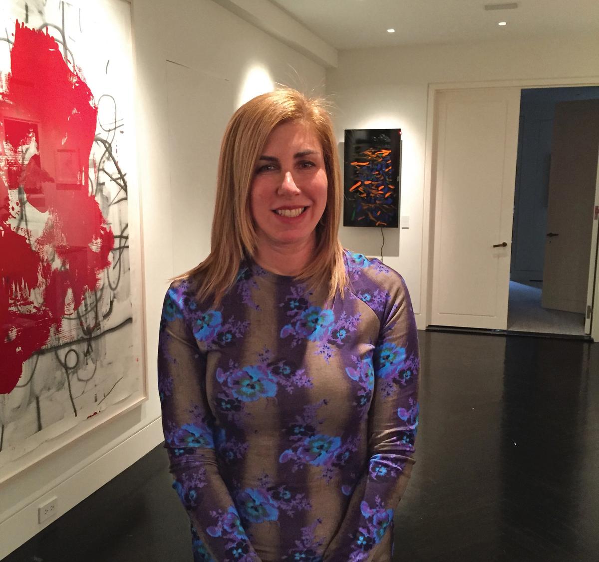 Collector Candace Carmel Barasch thinks of art as “the great philosopher” Courtesy of Candace Carmel Barasch
