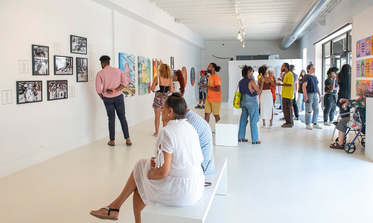 Blanc gallery celebrates 15 years in Chicago's historic centre of Black enterprise