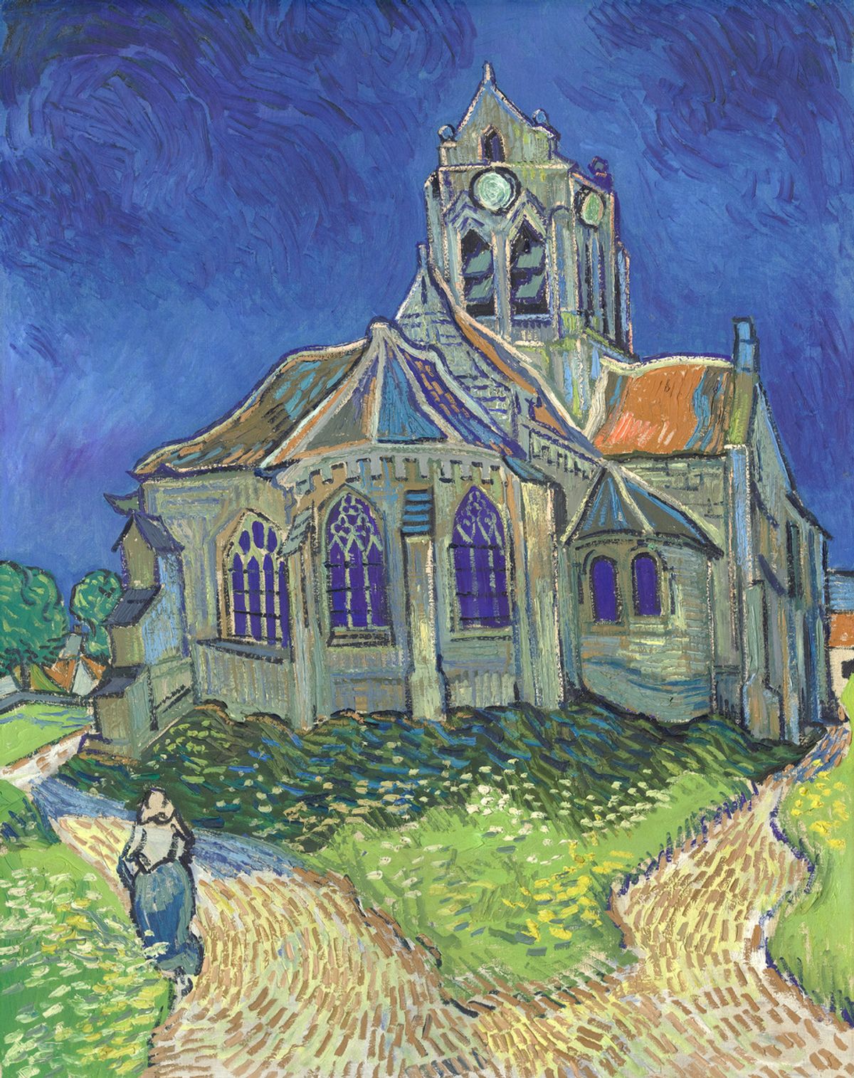 Van Gogh’s Church at Auvers (June 1890)

Credit: Musée d’Orsay, Paris