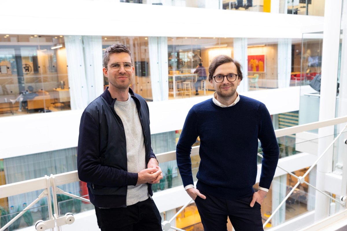 Verse founders Jamie Gourlay and Augustinas Malinauskas Courtesy of Verse