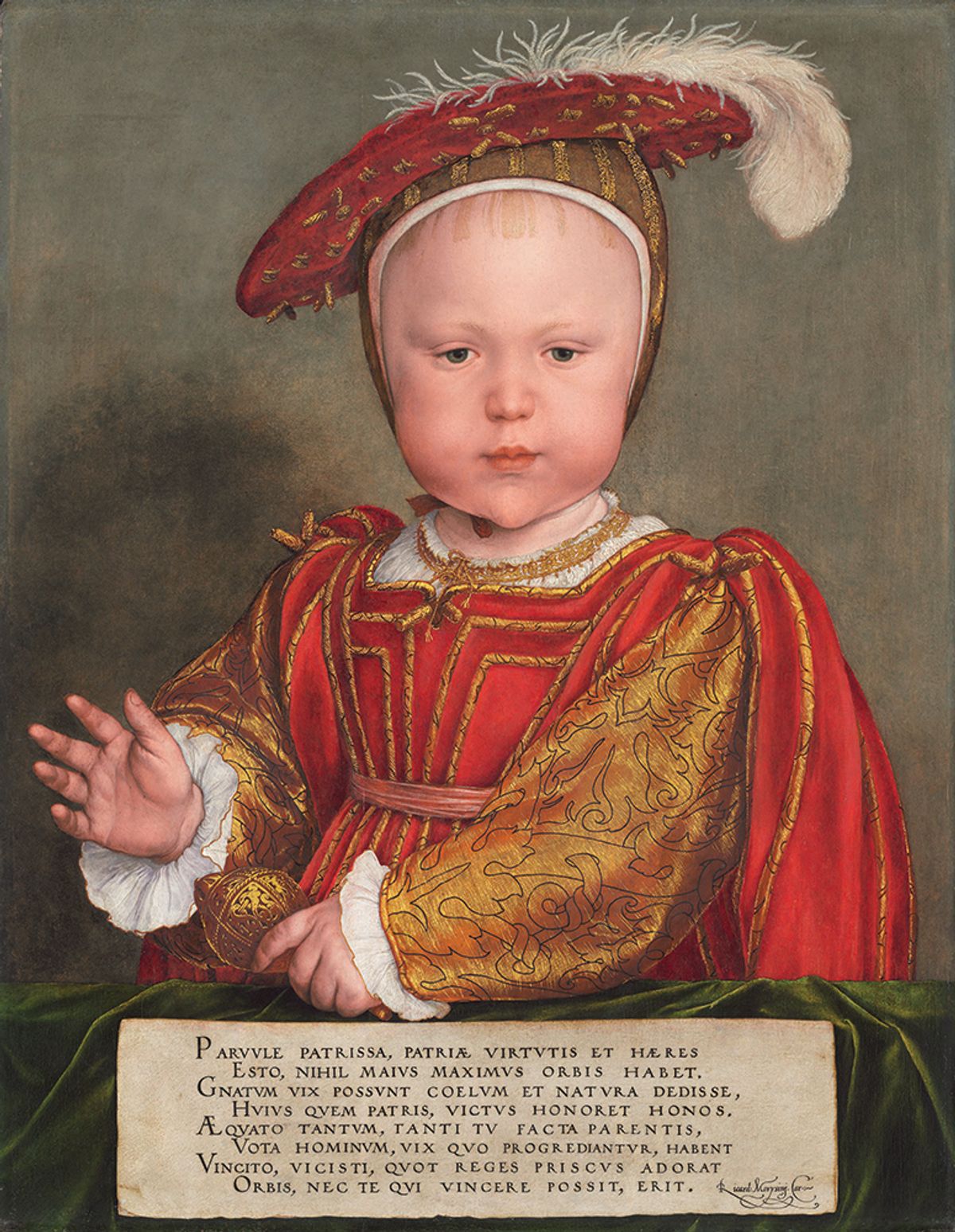 Hans Holbein the Younger’s Edward VI as a Child (around 1538), from the National Gallery of Art in Washington, DC
Courtesy of National Gallery of Art, Washington, DC