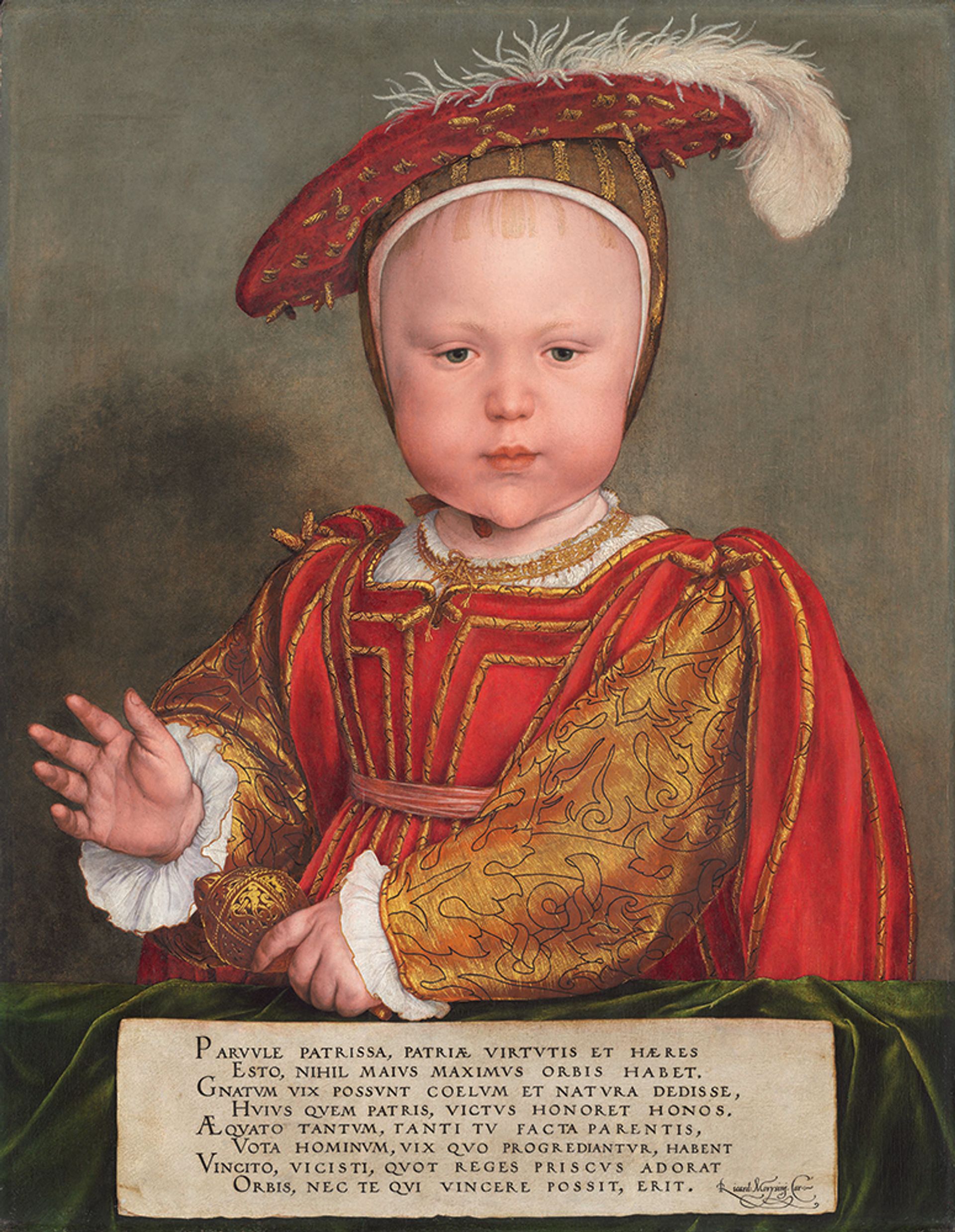 Hans Holbein the Younger’s Edward VI as a Child (around 1538), from the National Gallery of Art in Washington, DC

Courtesy of National Gallery of Art, Washington, DC