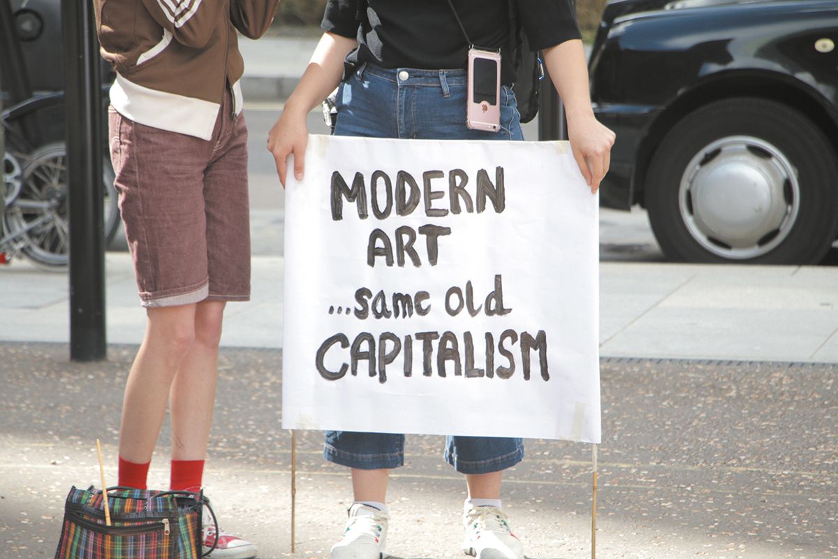 Younger staff who have lost their jobs at galleries, museums and auction houses risk having their careers derailed by having to sign non-compete agreements to get a pay-off Credit: Grant Rooney / Alamy Stock Photo