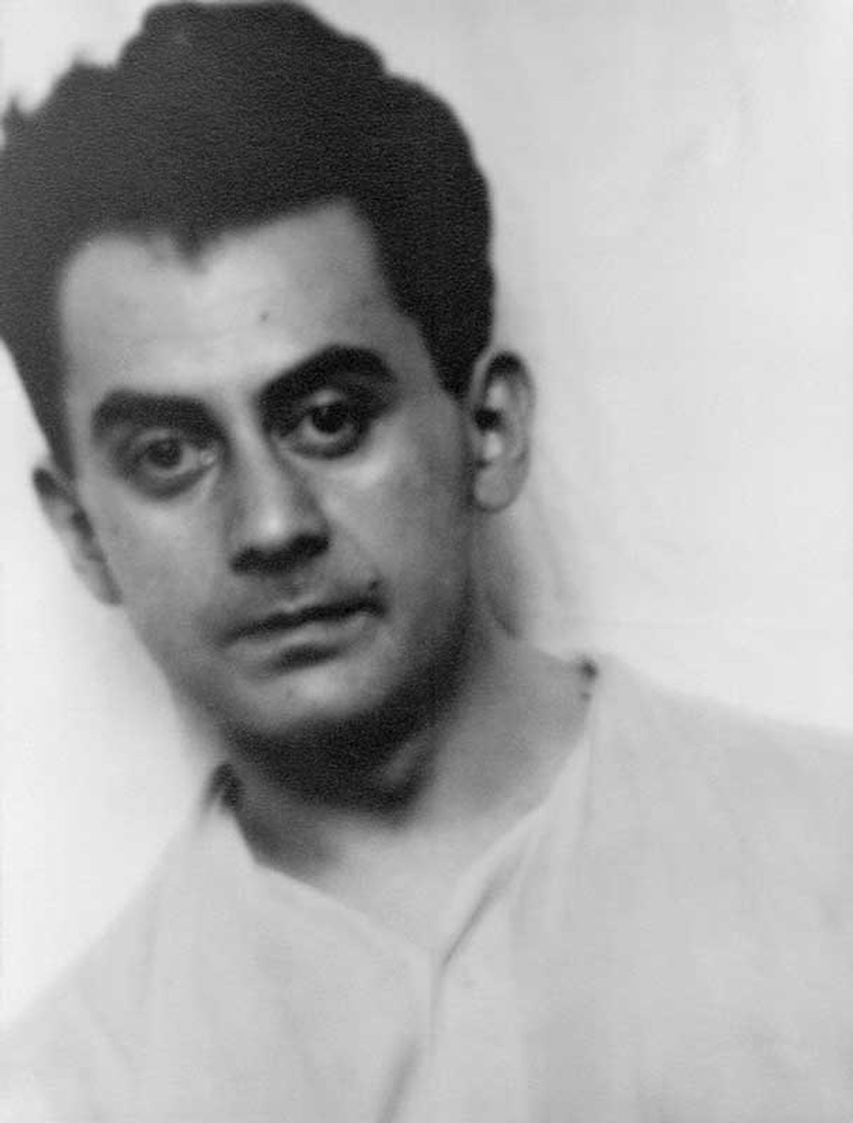 Alfred Stieglitz’s Portrait of Man Ray (around 1917). The self-named Man Ray was born Emmanuel Radnitsky in 1890