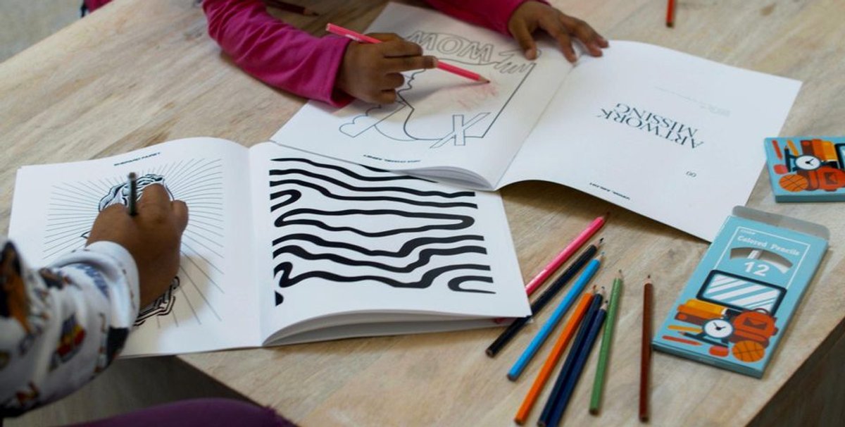 WE ALL RISE, a unique sketchbook produced by Library Street Collective for Detroit students Photo: Zach Elwart