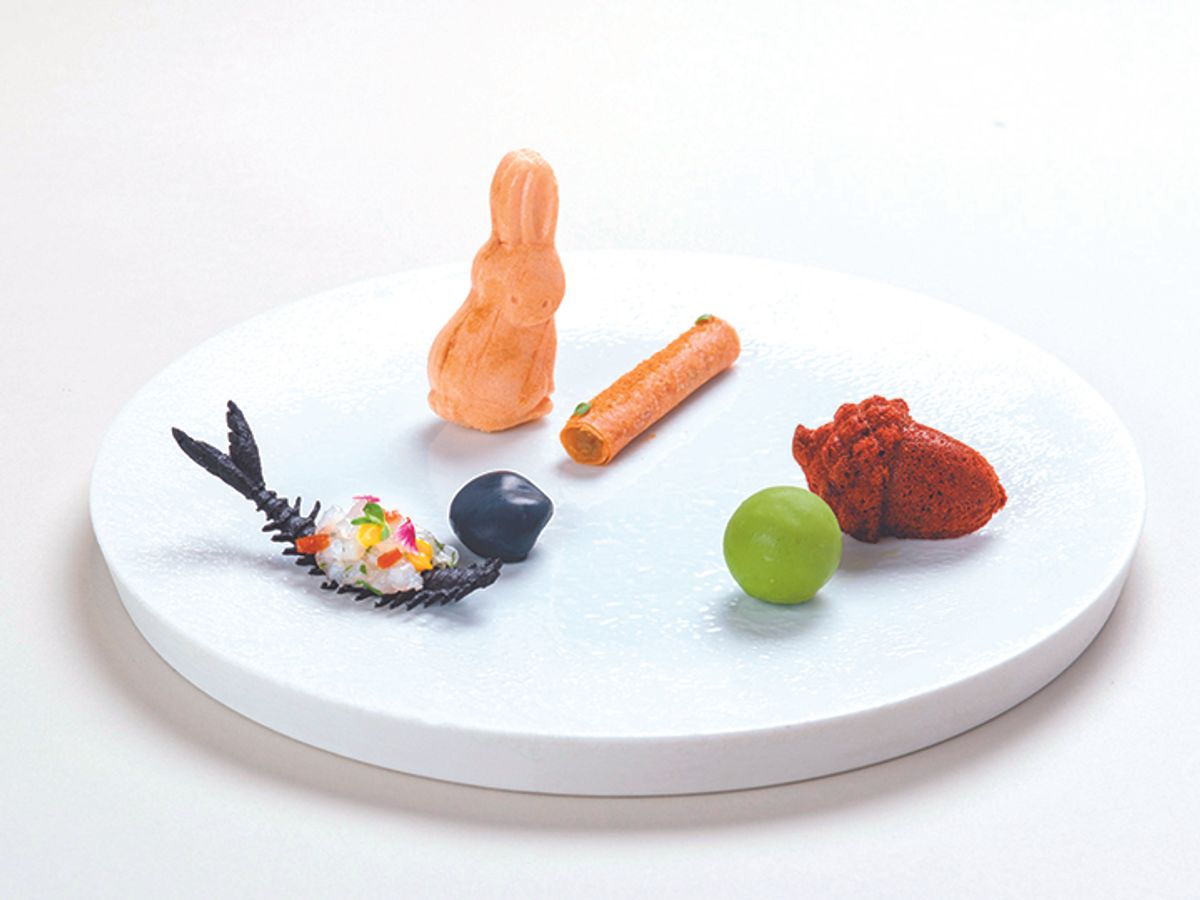 Chef Shinsuke Ishii has created a feast for the eyes as well as the mouth for Art Week Tokyo Photo: Courtesy Art Week Tokyo