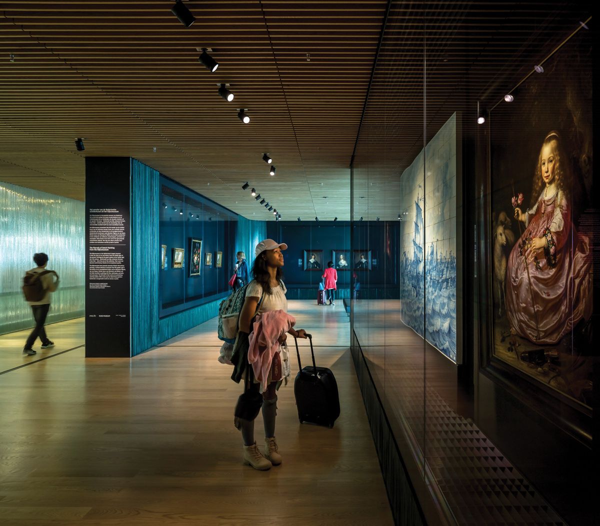 The Rijksmuseum's branch at Amsterdam's Schiphol airport displayed ten Golden Age Dutch paintings before the closure © Thijs Wolzak