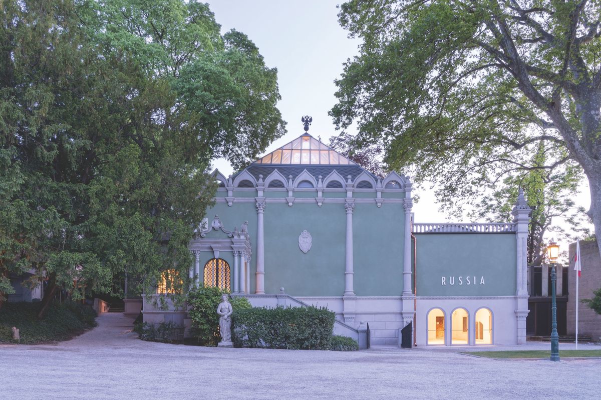 The Russian pavilion in the Giardini Photo: Marco Cappelletti