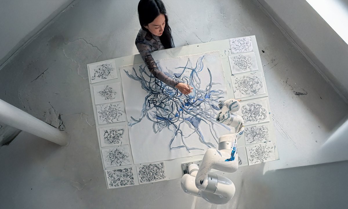 'The human-machine creative entanglement': artist Sougwen Chung on her technology-based practice