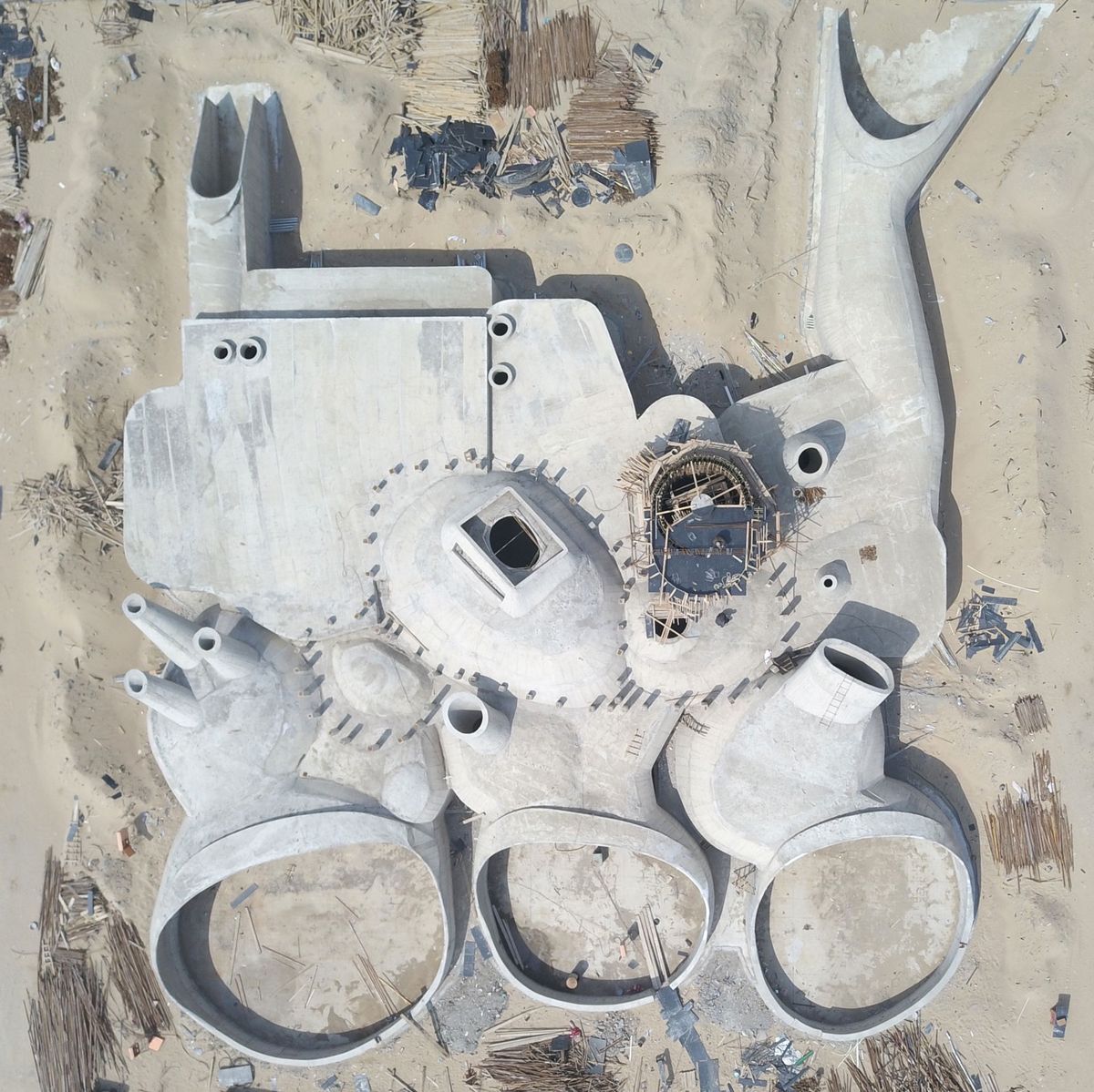 View  of  UCCA  Dune Photograph  by  OPEN  Architecture
