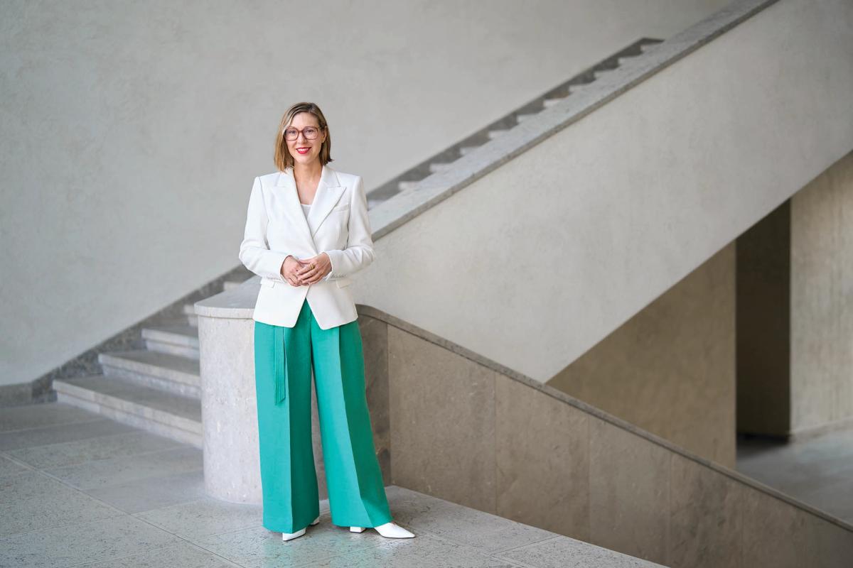 Elena Filipovic will take the helm of the Kunstmuseum Basel in June next year © Photo: Lucia Hunziker