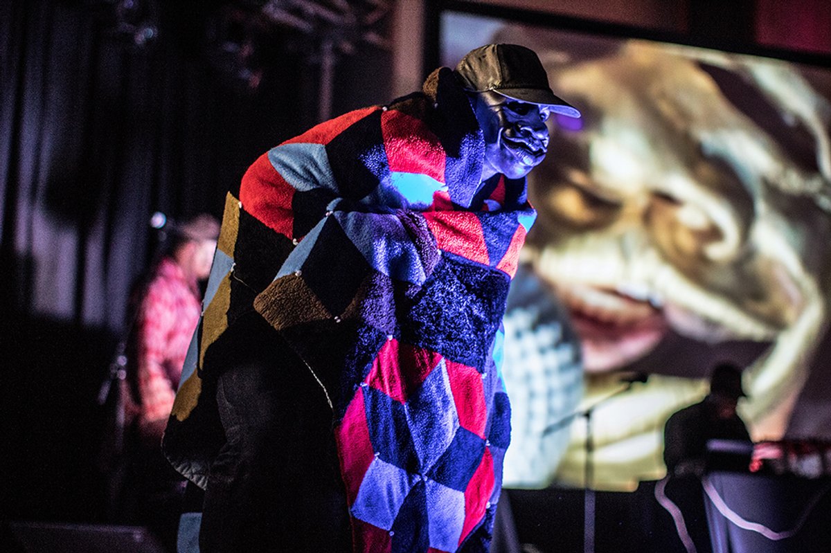 Moon Medicin's performance Un-Televised Revolutions