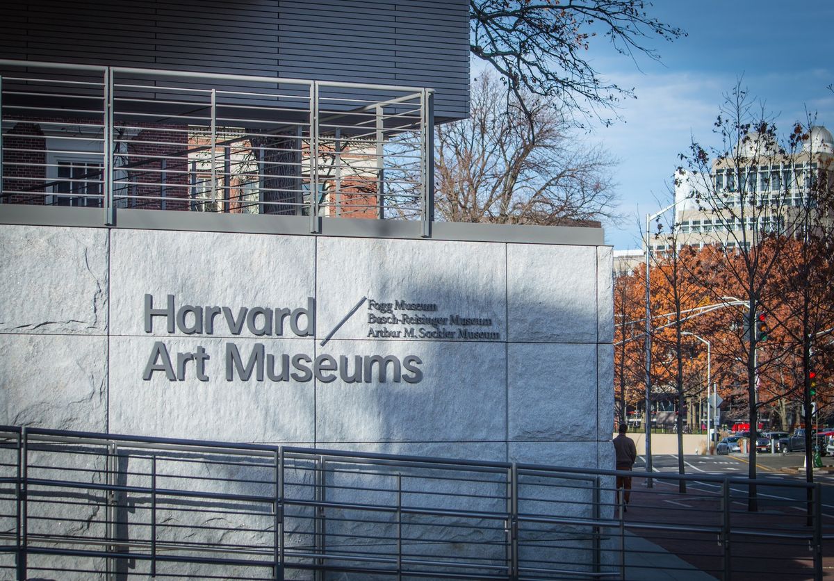 The exterior of the Harvard Art Museums complex, which includes the Arthur M. Sackler Museum, in Cambridge, Massachusetts Photo by Paul Geffen, via Flickr