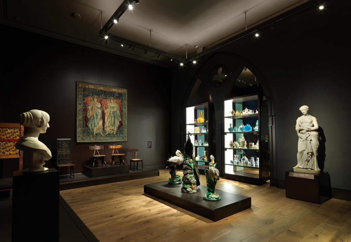 An installation view of a 19th-century room in the Metropolitan Museum of Art's new British galleries Photo by Joseph Coscia, February 2020/Courtesy of the Metropolitan Museum of Art