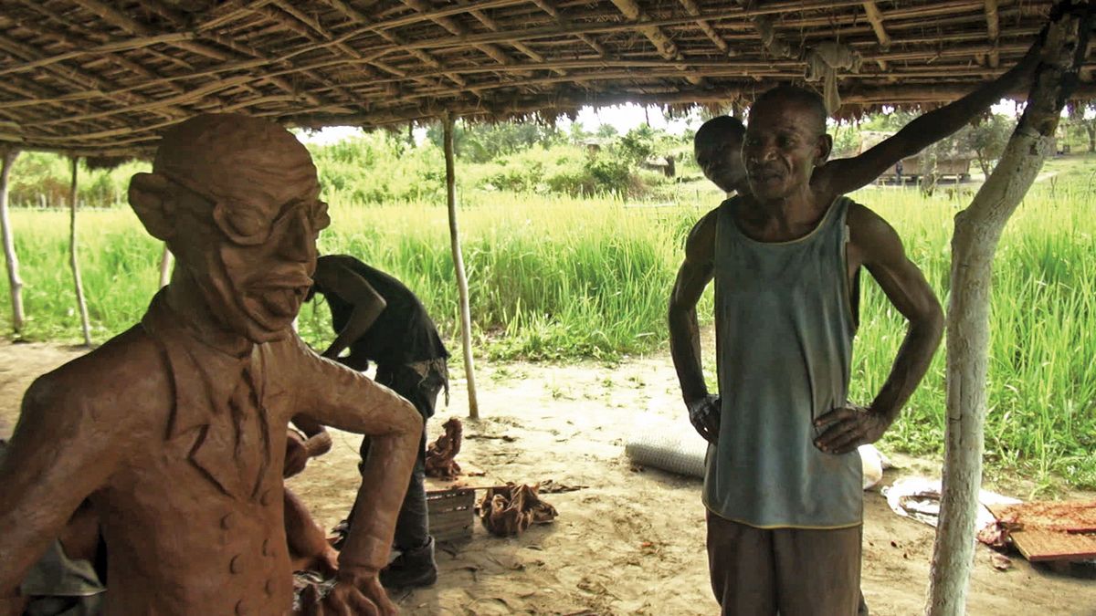 Renzo Martens’s Cercle d’Art des Travailleurs de Plantation Congolaise Courtesy Renzo Martens