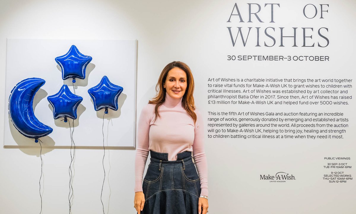 Artists Zadie Xa and Dominic Chambers contribute works to Art of Wishes auction raising funds for critically ill children
