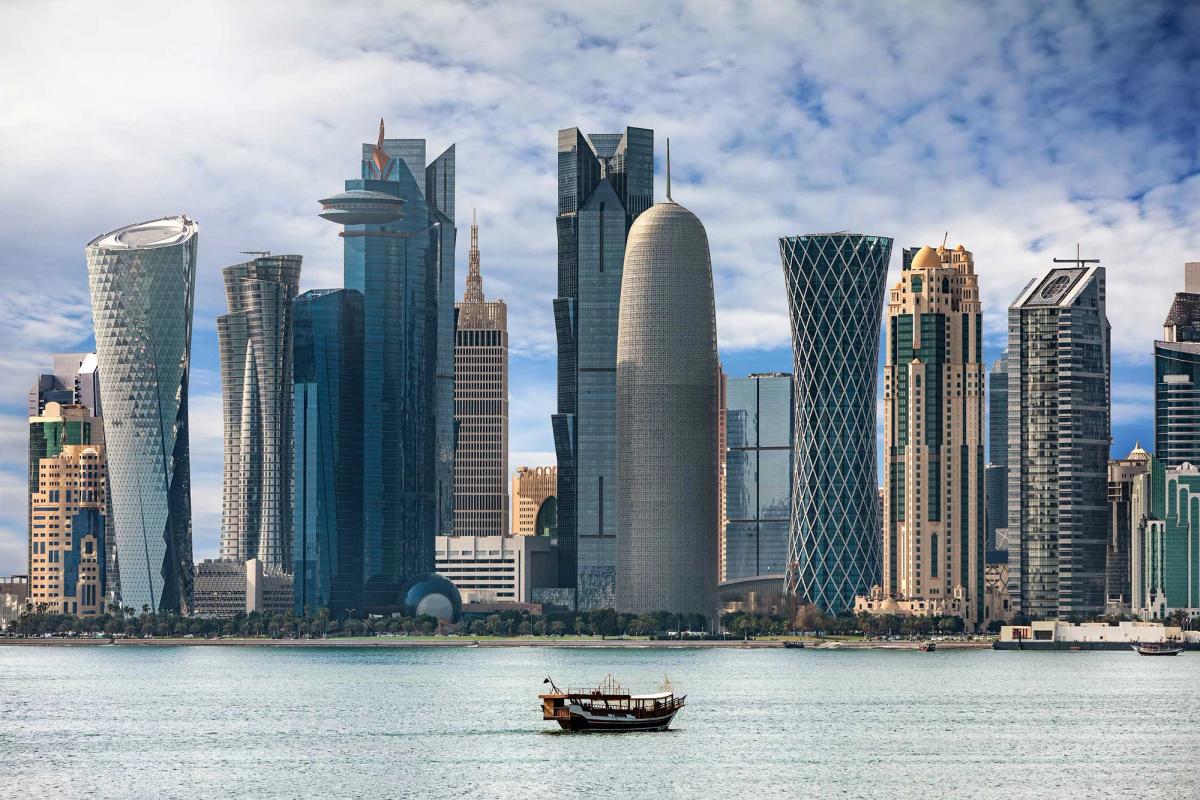 High hopes: Doha, the Qatari capital, which will be home to the newest fair in the Art Basel stable, with its inaugural edition opening in February next year

Photo: moofushi