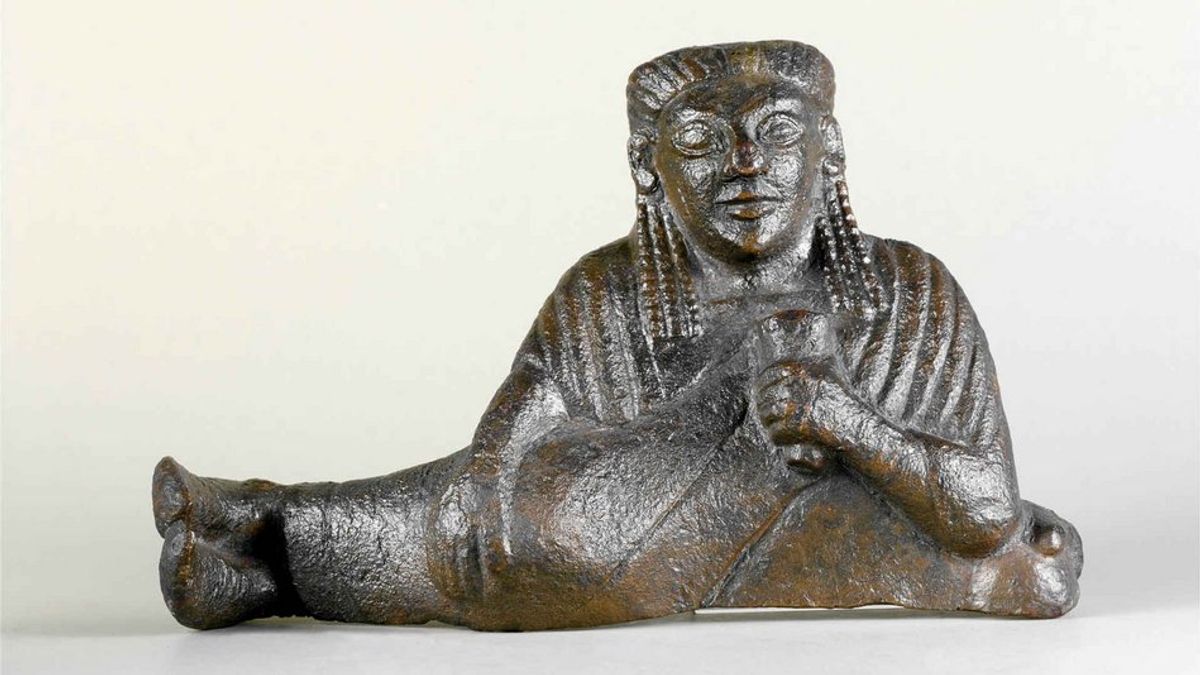 A mid-sixth-century bronze vessel from Didyma, Turkey, in the antiquities collection of the Berlin state museums © State Museums in Berlin, Antiquities Collection / Johannes Laurentius