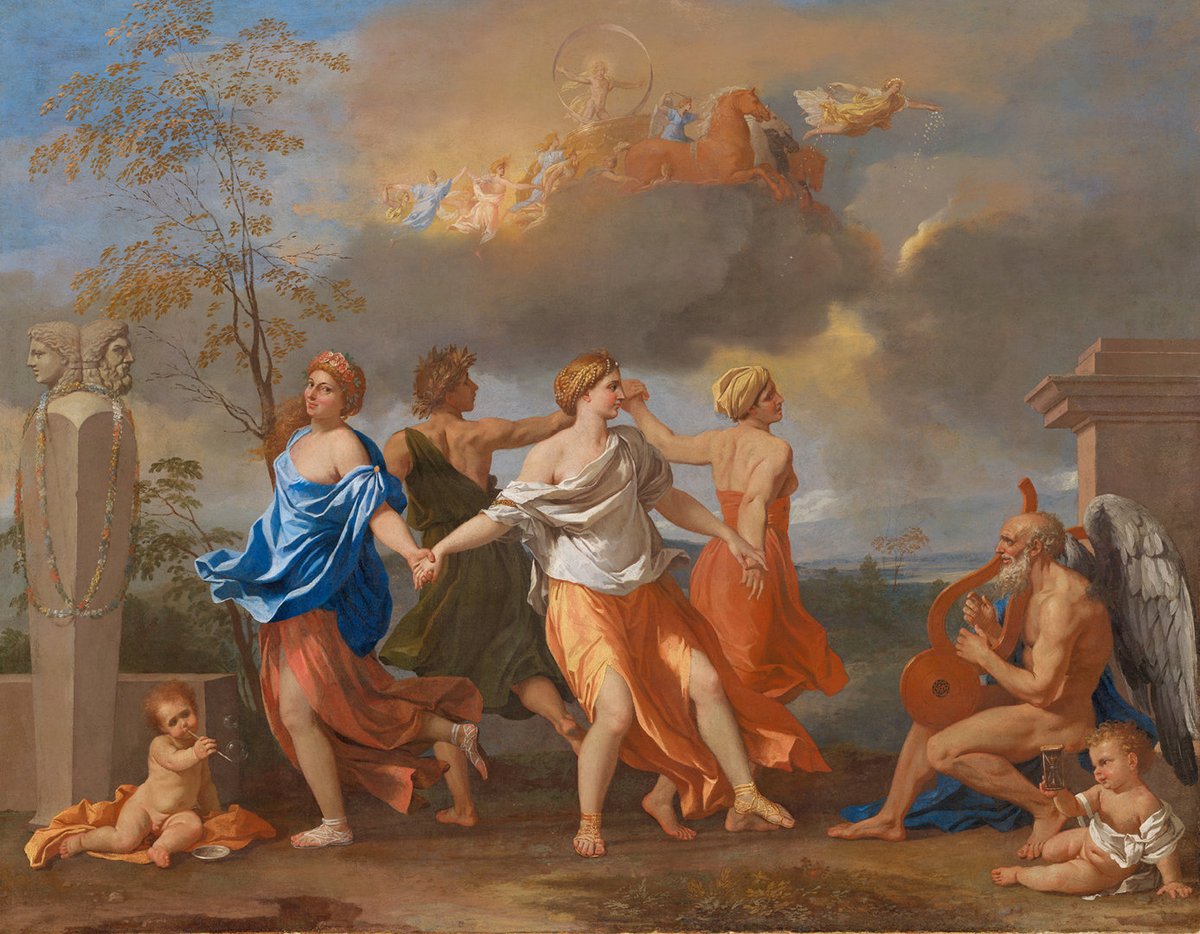 Nicolas Poussin, 'A Dance to the Music of Time' (1634–6).
©The Trustees of the Wallace Collection