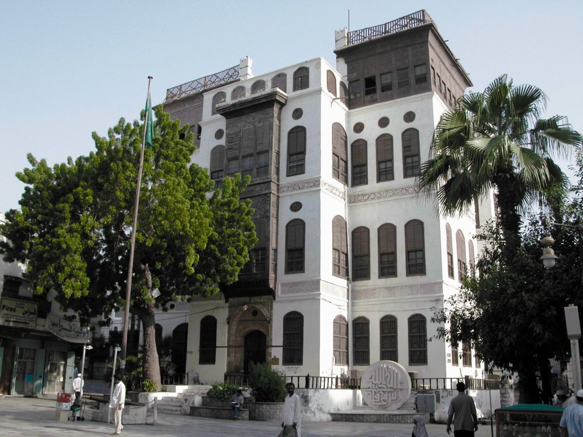 The sale was held in Nassif House in Jeddah's historical district Courtesy of Christie's