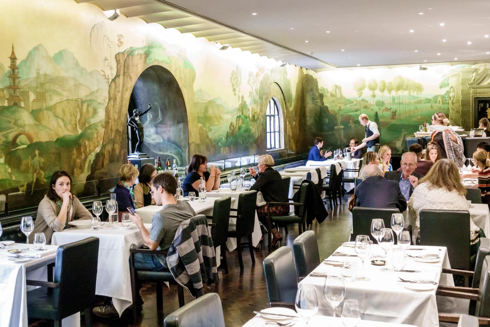 Rex Whistler’s mural The Expedition in Pursuit of Rare Meats (1927) was painted for Tate Britain's restaurant © Jeffrey Isaac Greenberg 9+ / Alamy Stock Photo