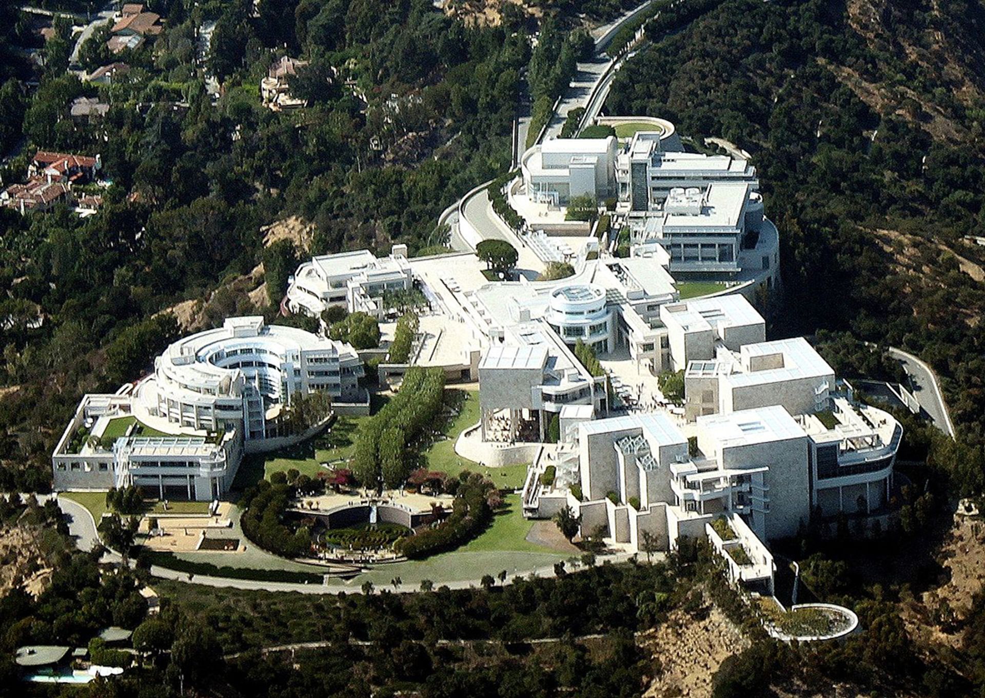 The Getty Center remains open amid a declaration of a state of emergency by the state of California and Los Angeles County 
