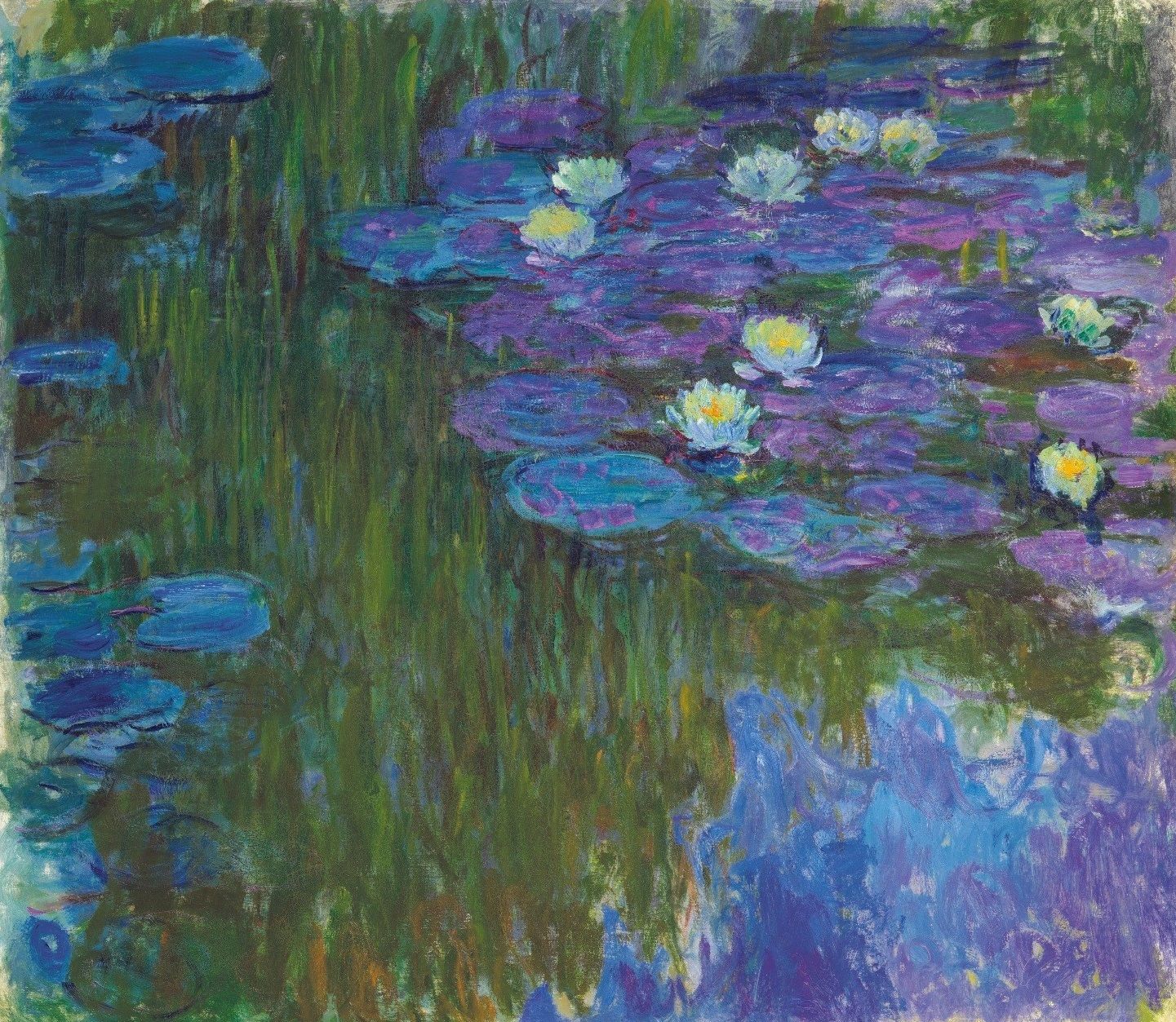 Nymphéas en fleur (1914-17) set a new artist record for Claude Monet Christie's Images LTD