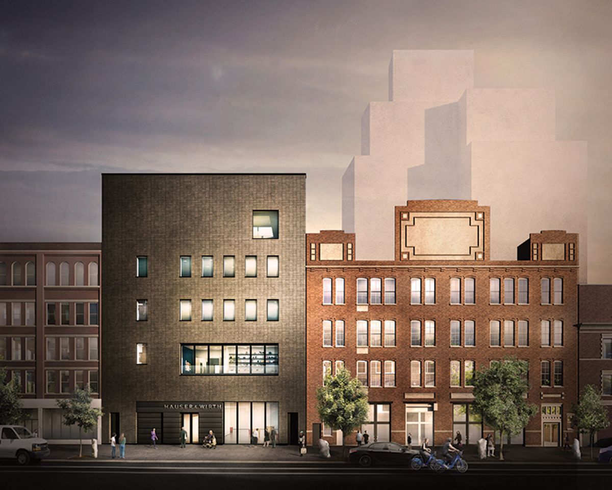 Hauser & Wirth has delayed the opening of its new headquarters in Chelsea, due to open on 2 May Courtesy of Selldorf Architects