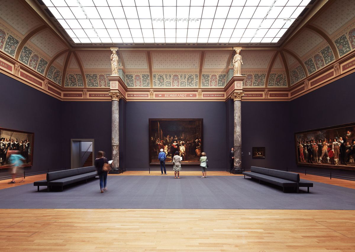 The Night Watch Gallery at the Rijksmuseum Photo: Erik Smits