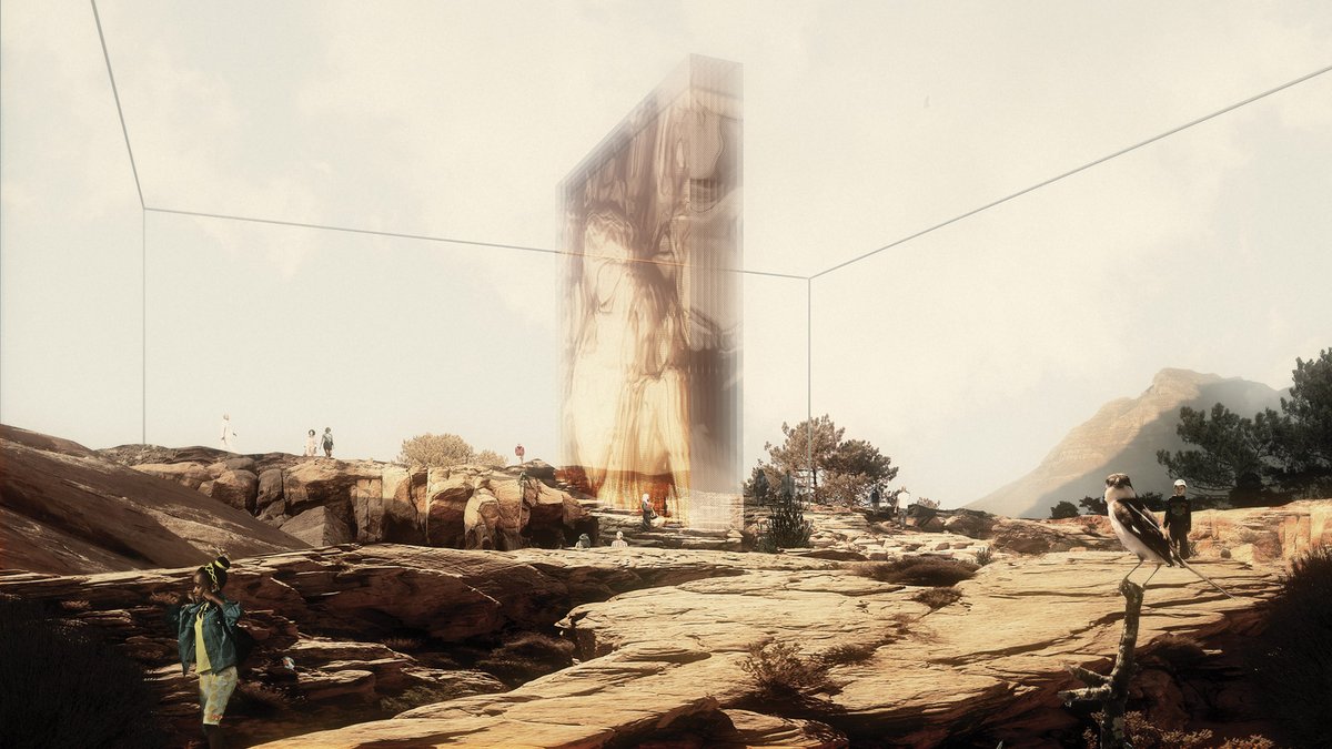 Neri Oxman and the Mediated Matter Group's Totems (2019) Courtesy of Neri Oxman and the Mediated Matter Group