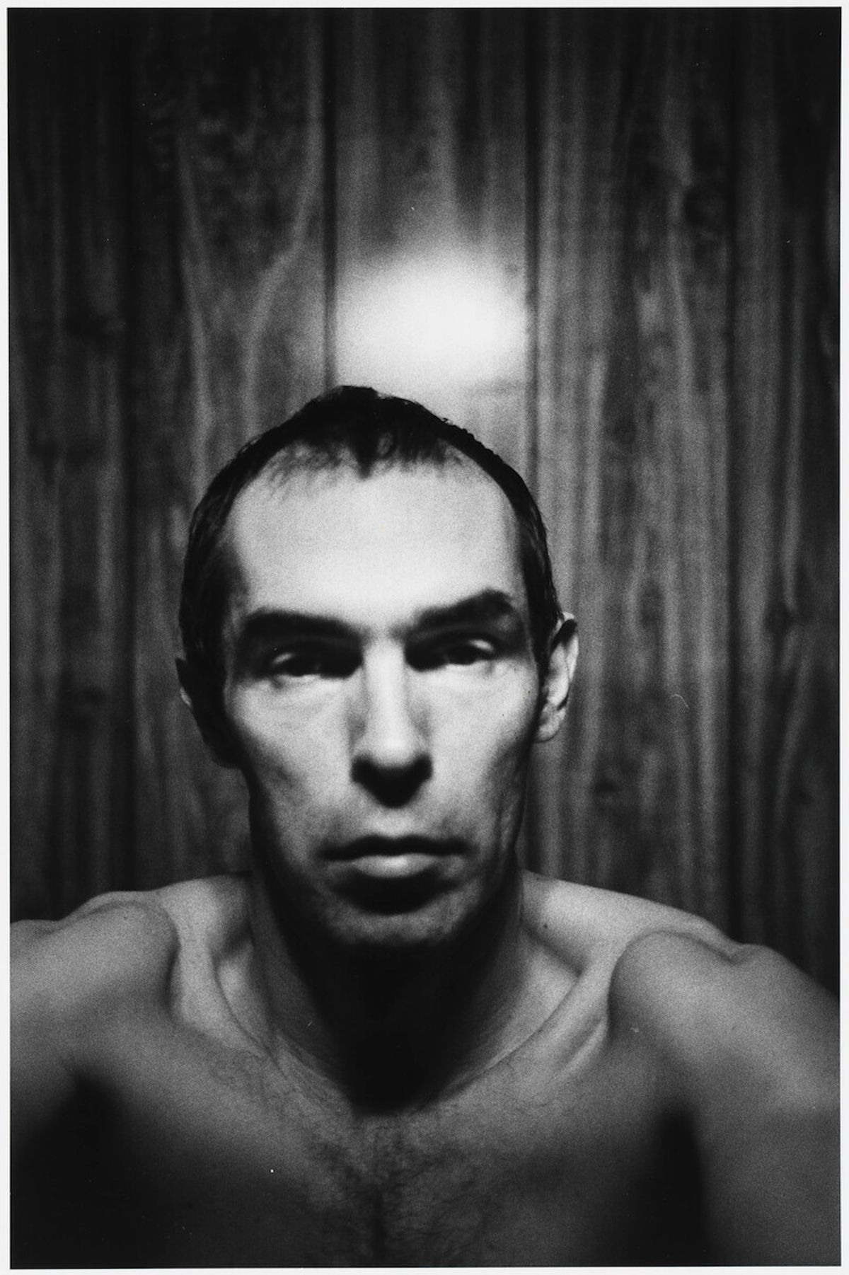 Peter Hujar, Self-Portrait in the Baths, 1979. Gelatin silver print, Overall: 50.8 × 40.6 cm. Art Gallery of Ontario. Purchase, with funds from Martha LA McCain and George Yabu & Glenn Pushelberg, 2024. © 2025 The Peter Hujar Archive / Artists Rights Society (ARS), New York. Courtesy Fraenkel Gallery, San Francisco, and Pace Gallery, New York. 2024/6