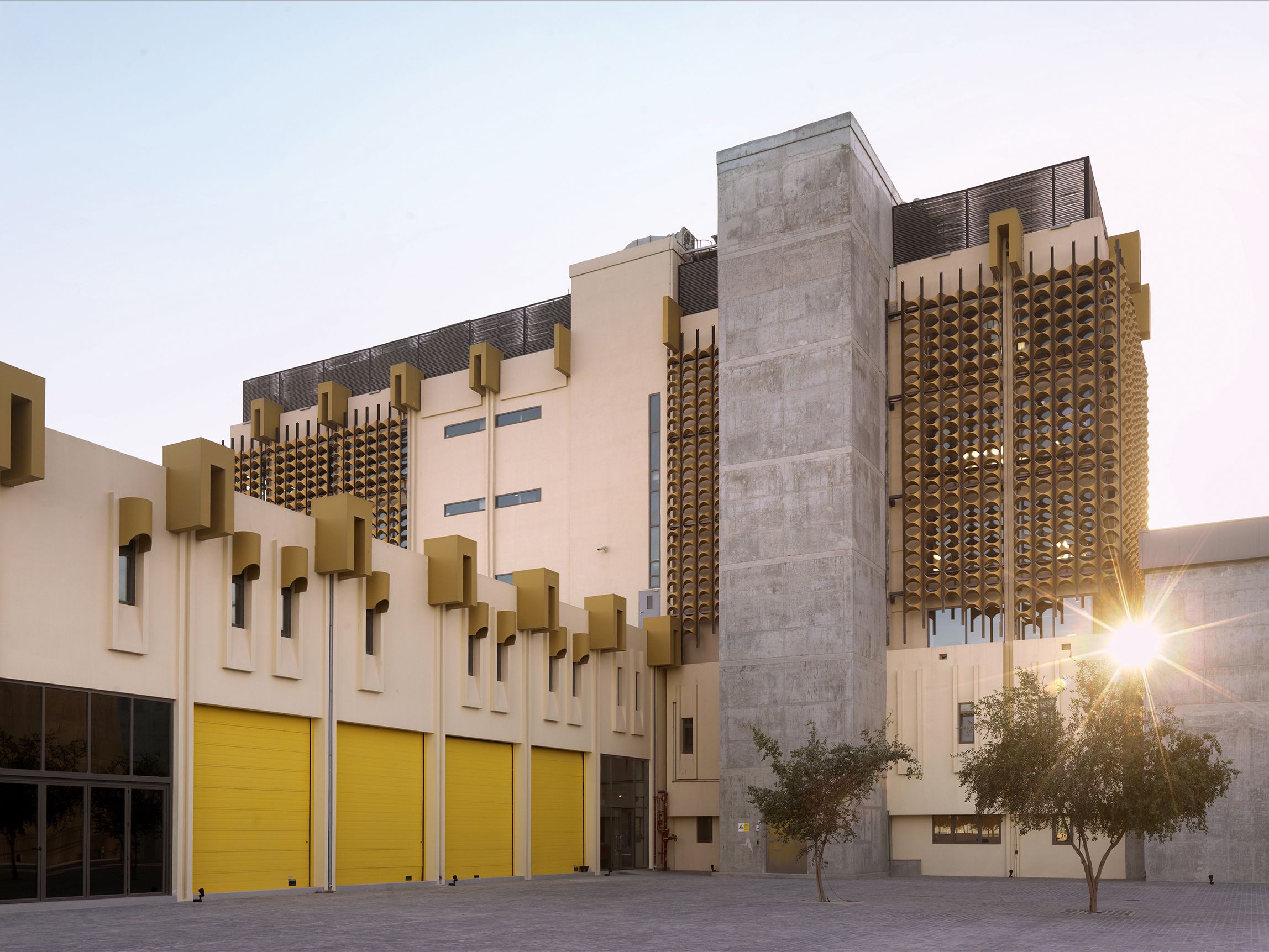 Fire Station, headed by Wael Shawky, offers exhibition space and residencies Courtesy of Qatar Museums