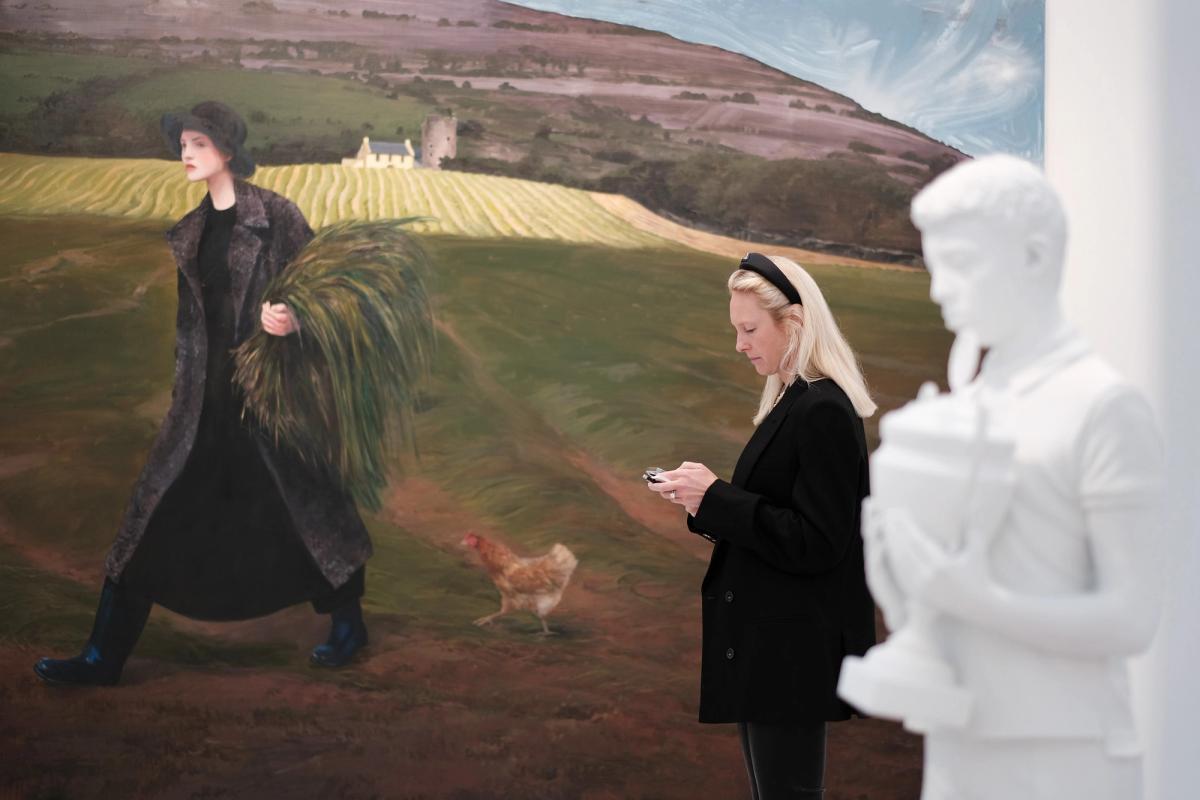 Pace Gallery, Frieze London 2023 Photo by Linda Nylind. Courtesy of Linda Nylind/Frieze.