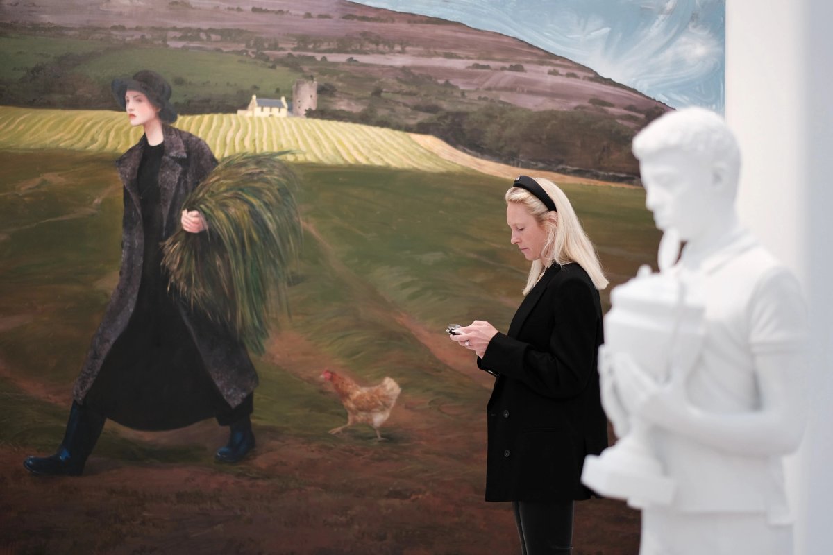 Pace Gallery, Frieze London 2023 Photo by Linda Nylind. Courtesy of Linda Nylind/Frieze.