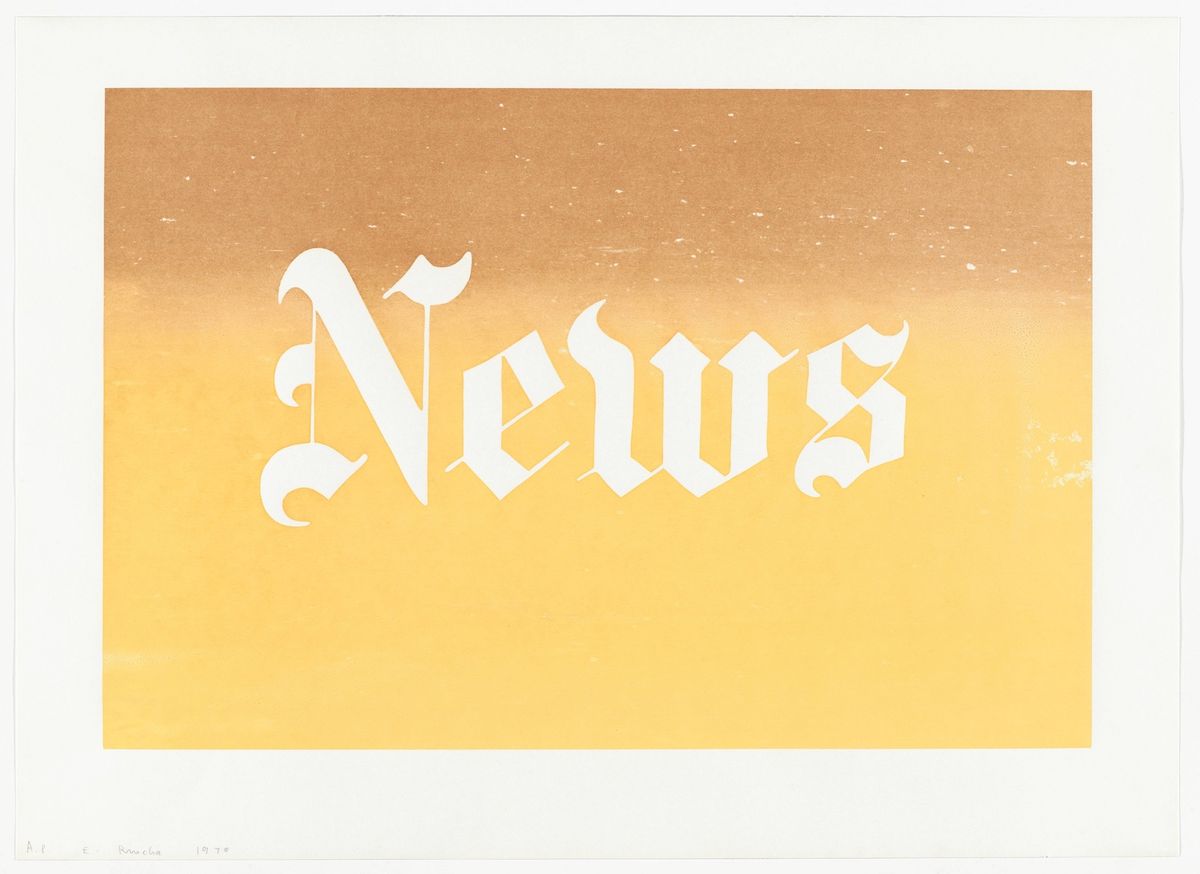 Le Rusha MoMA to stage major Ed Ruscha retrospective, spanning his text ...