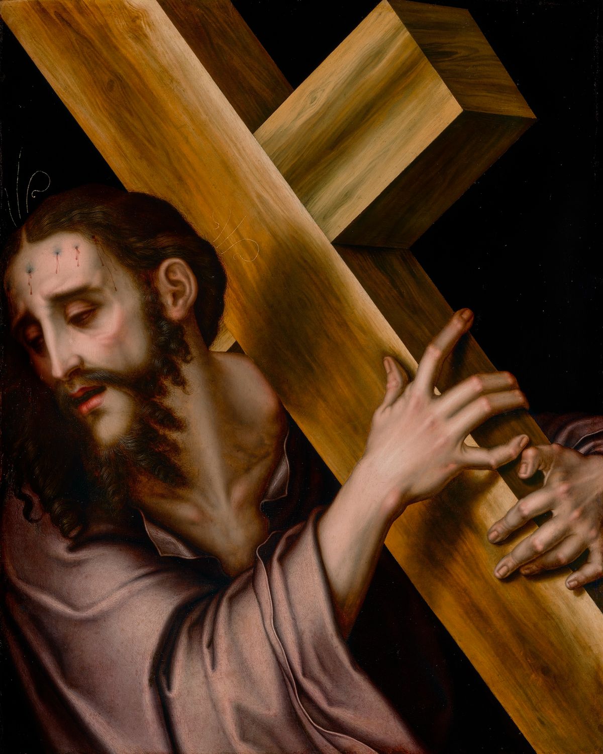 Luis de Morales, Christ Carrying the Cross, around 1565 Getty Museum