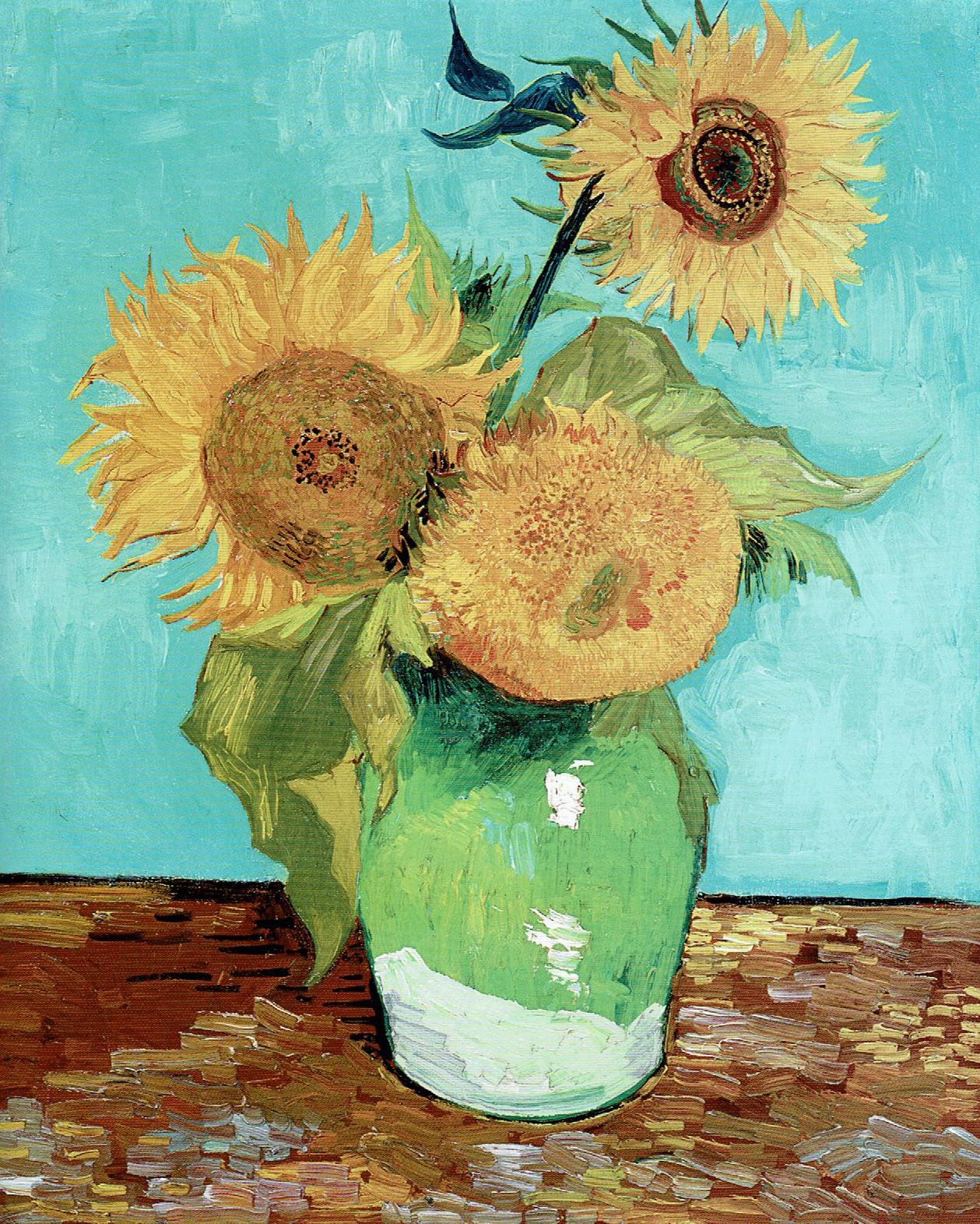 Secrets of the two unknown Van Gogh Sunflowers