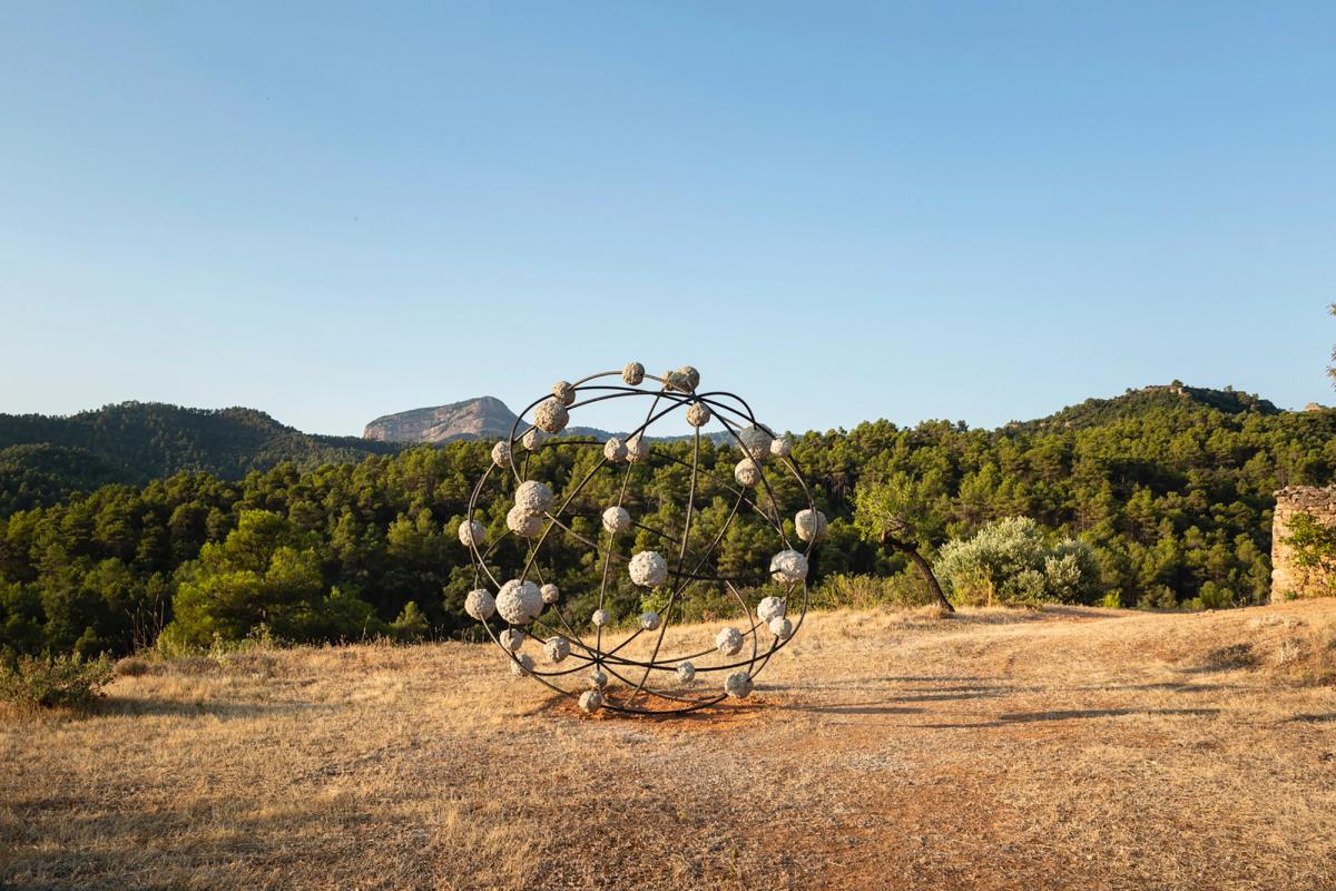 Mona Hatoum’s Orbital (2021) is among 20 large-scale installations in Solo House’s sculpture trail
© Mona Hatoum