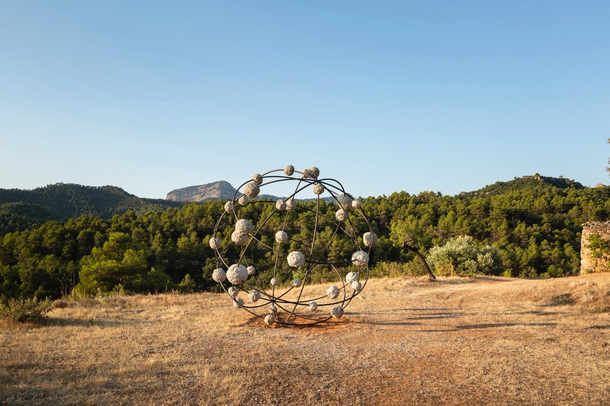 Mona Hatoum’s Orbital (2021) is among 20 large-scale installations in Solo House’s sculpture trail
© Mona Hatoum