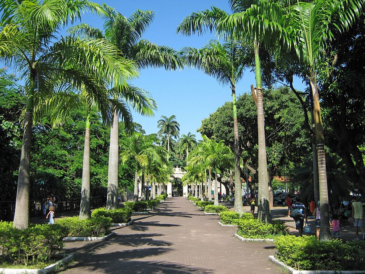 The entrance of  RioZoo in Rio de Janeiro’s Quinta da Boa Vista park Photo: Halley Pacheco de Oliveira via Wikimedia