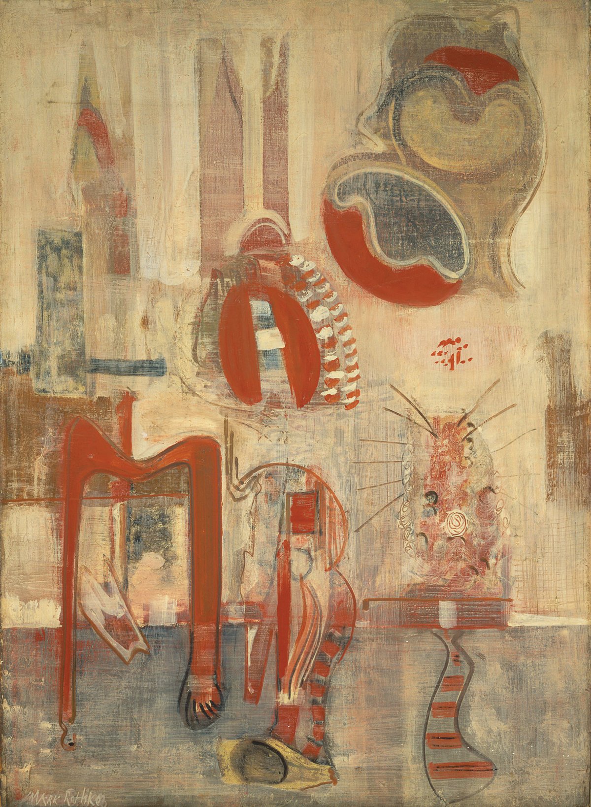 Mark Rothko’s Room in Karnak (1946) © Kate Rothko Prizel and Christopher Rothko