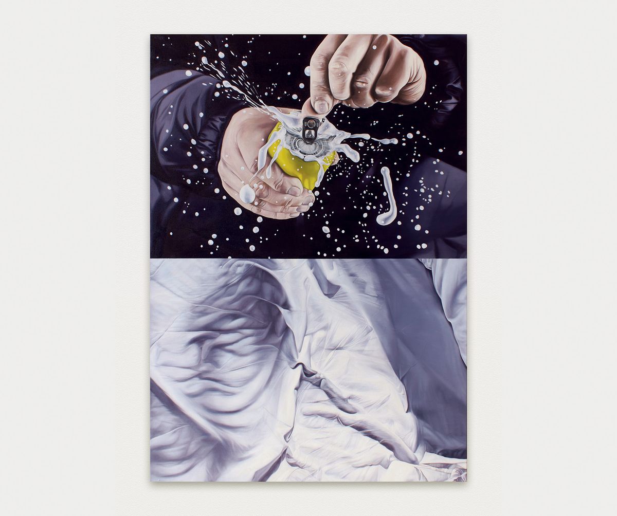 Fertile imagination: Bex Massey’s Cryobank Greg (2024), named after a potential sperm donor, is part of a series depicting the journey she and her partner took towards parenthood Courtesy of Seventeen