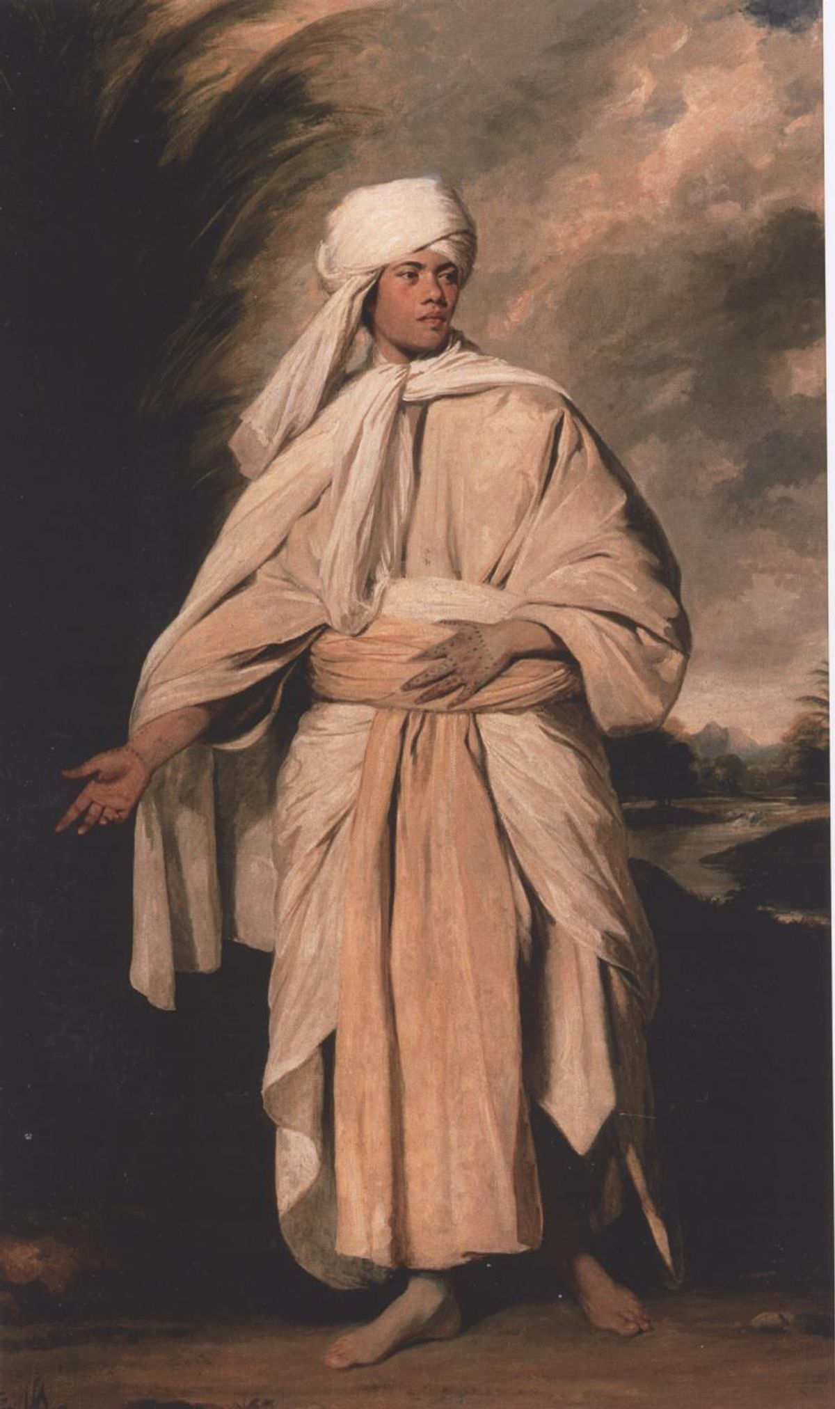 Joshua Reynolds's Omai (1776). Courtesy of Arts Council England